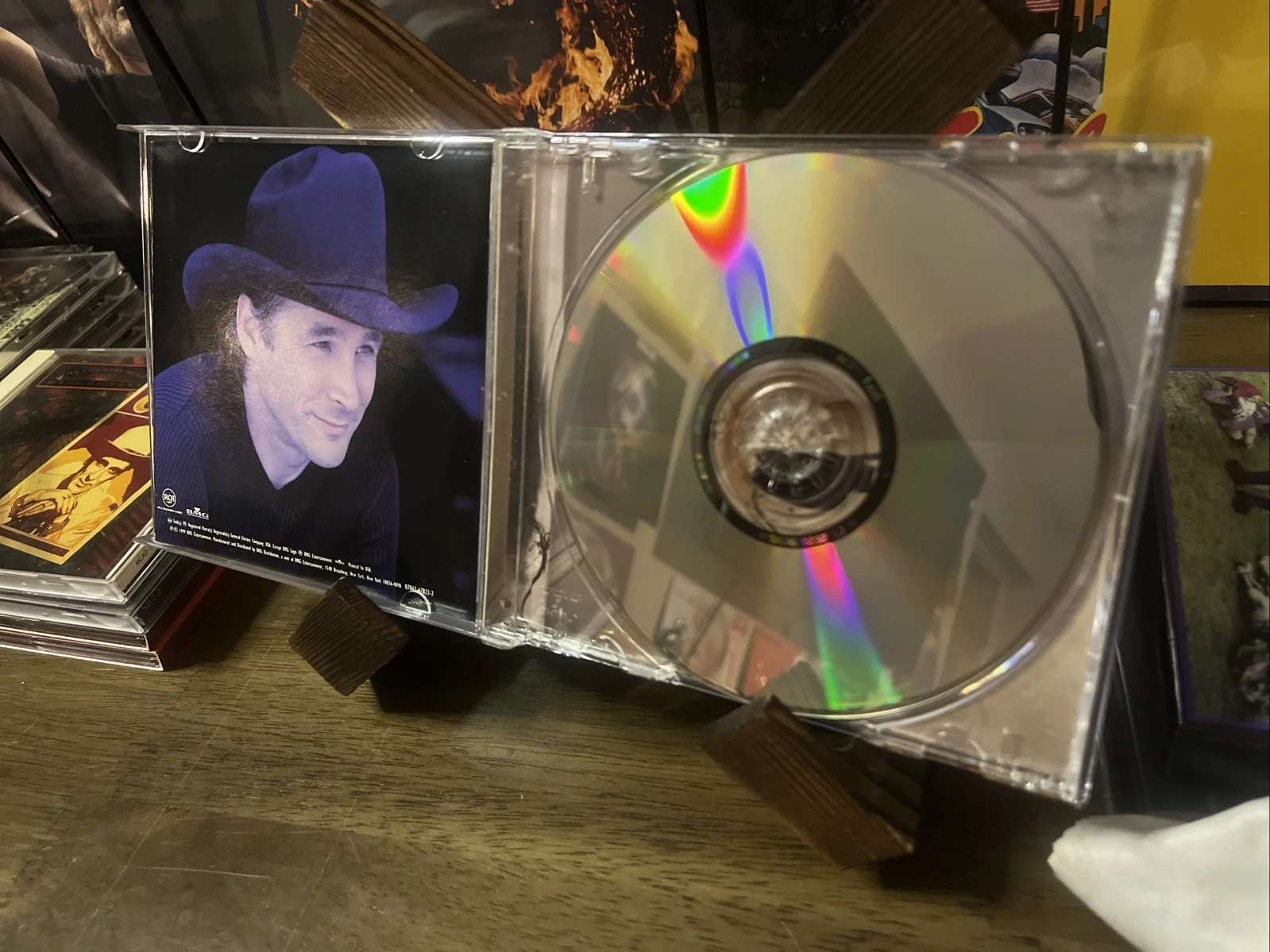 1999 CLINT BLACK Signed Autographed "D"LECTRIFIED" CD RCA Records, image 5