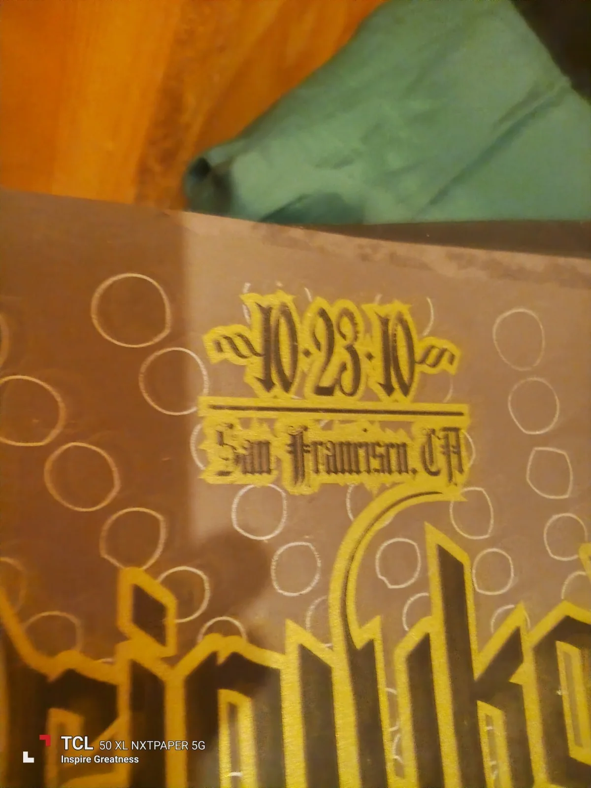 Triptykon 1349 Yakuza Autographed San Francisco Concert Poster 10/23/10 Original, image 5