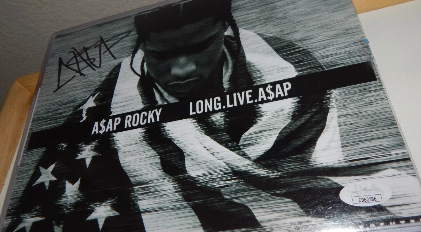 A$AP Rocky Signed / Autographed 8x10 B & W Photo Long.Live.ASAP. with JSA COA, image 5