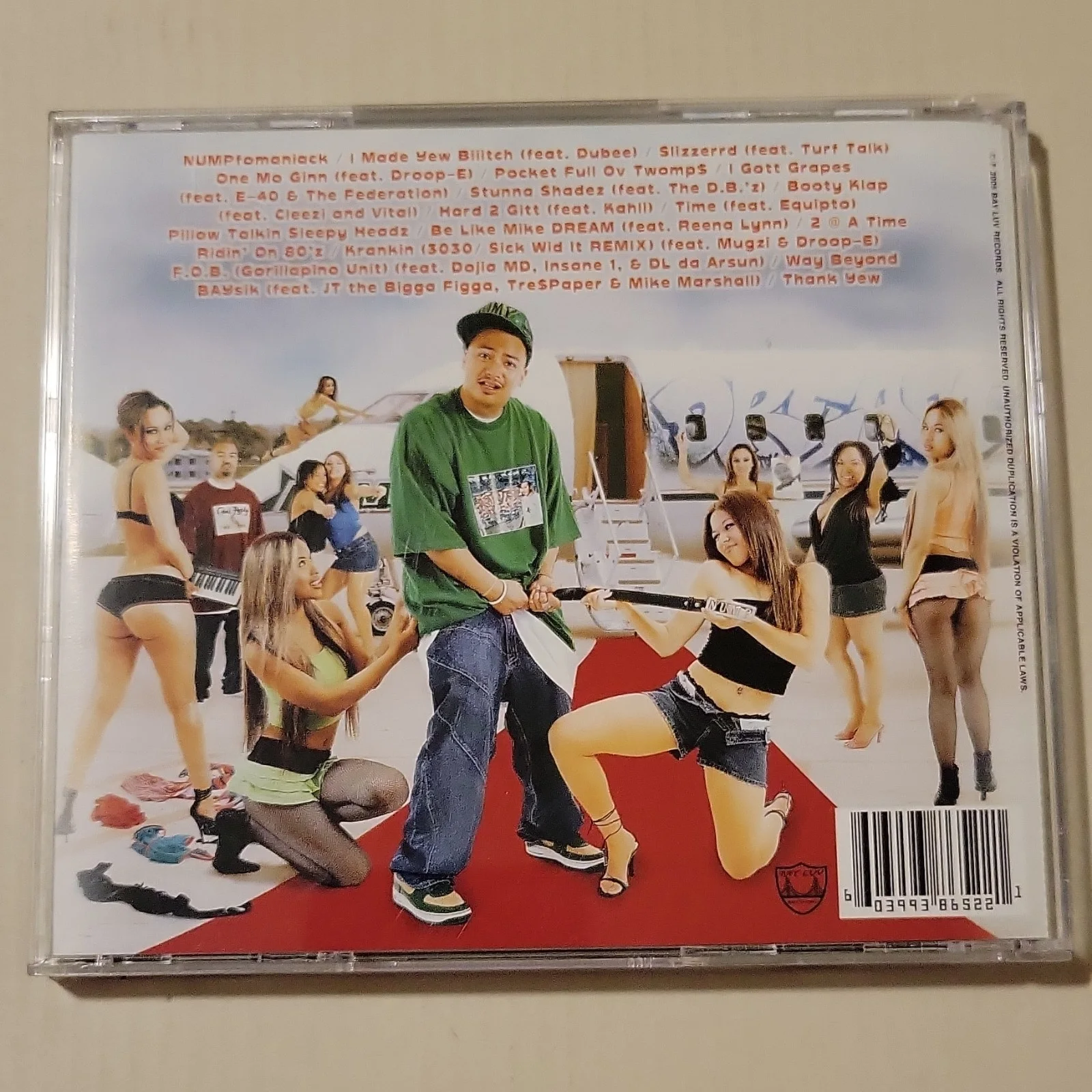 Nump The Nump Yard Autographed Original CD & Booklet Bay Luv Records 2K6, изображение 2