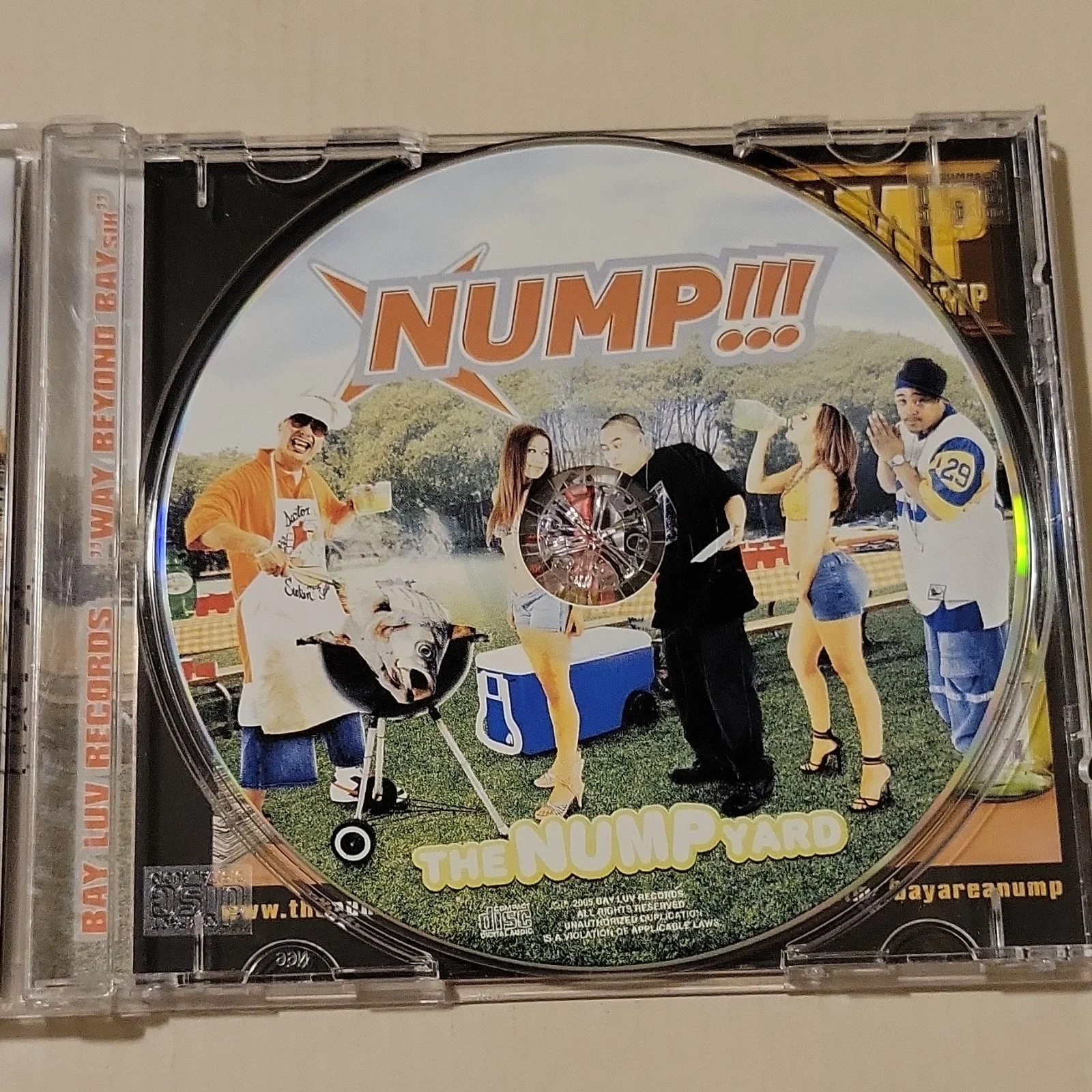 Nump The Nump Yard Autographed Original CD & Booklet Bay Luv Records 2K6, изображение 3