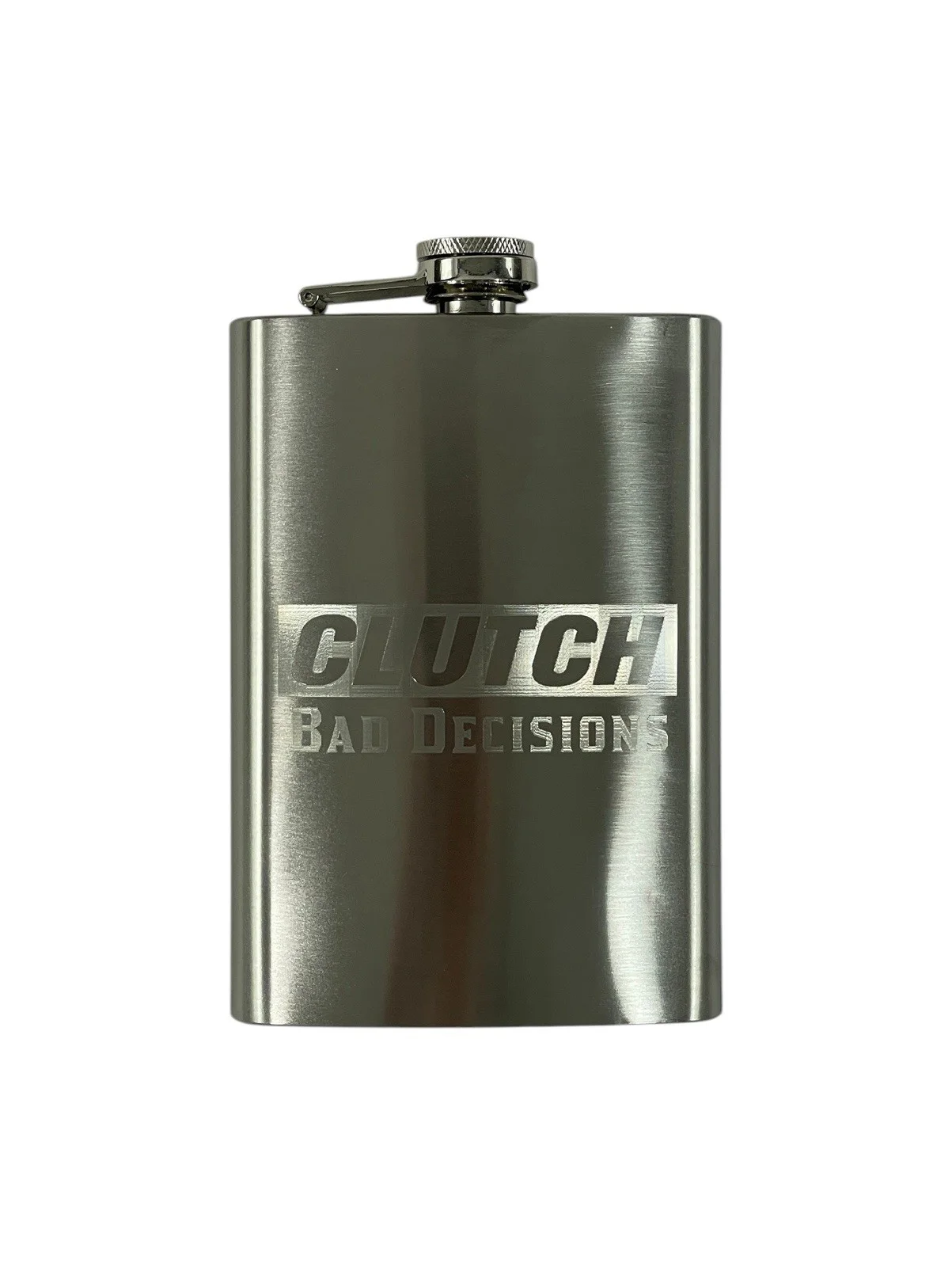 Clutch Autographed Limited Edition Prop Book of Bad Decisions Flask Signed ACOA, image 5