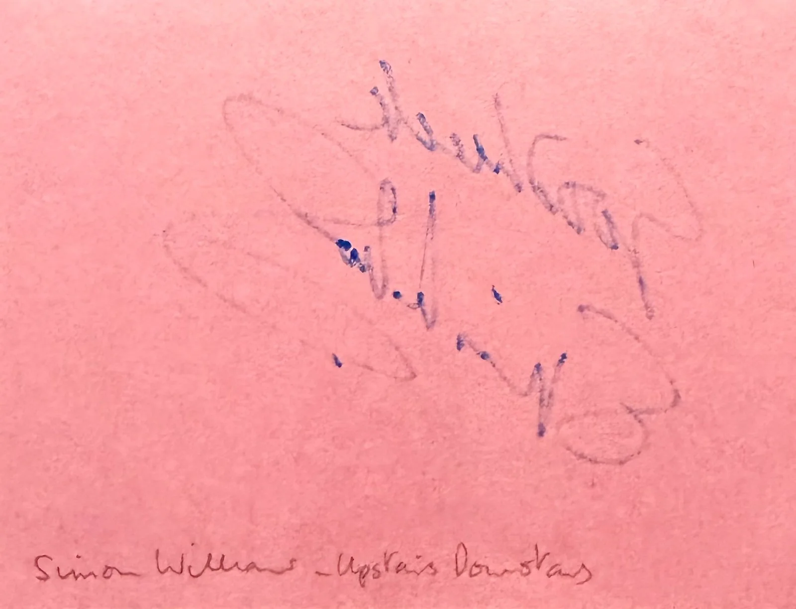 Simon Williams — SIMON WILLIAMS Autograph Signed 4x 5 ALBUM PAGE The Archers Upstairs Downstairs, изображение 4
