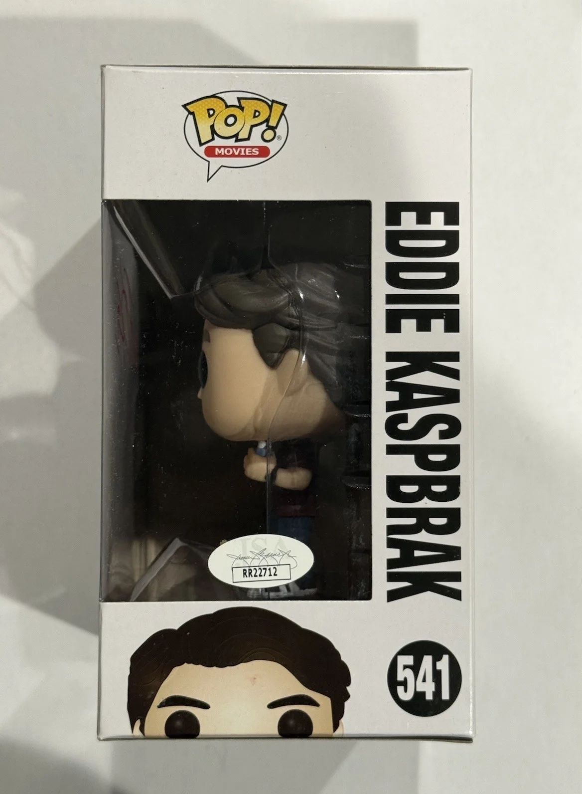 Jack Dylan Grazer Eddie Kaspbrak IT Signed Autographed Funko Pop JSA COA, image 2