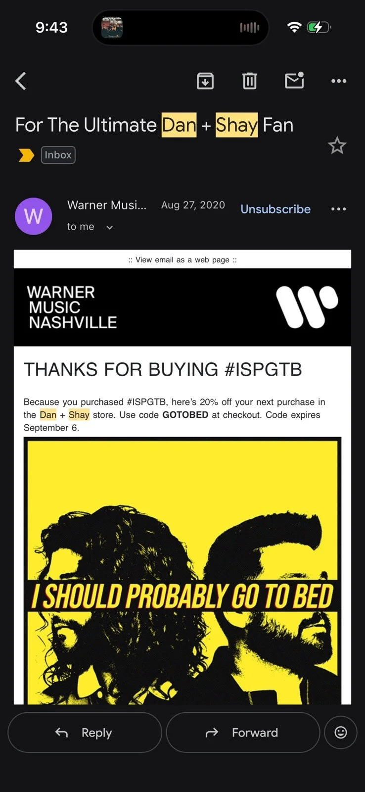 Dan + Shay Signed Cassette “I Should Probably Go To Bed” Autographed Country Duo, изображение 2