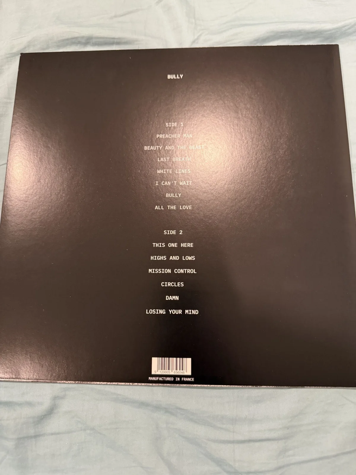 Kanye West Bully Vinyl SIGNED Silver Pen Autograph Black LP *READ* Sofi, image 2