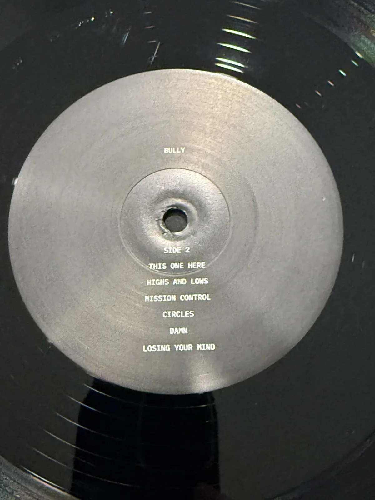Kanye West Bully Vinyl SIGNED Silver Pen Autograph Black LP *READ* Sofi, image 4