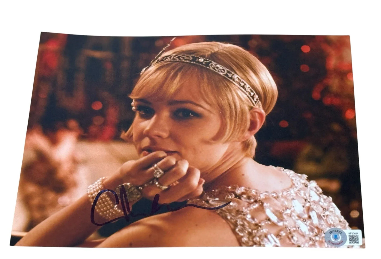 Carey Mulligan — CAREY MULLIGAN SIGNED 8x10 AUTOGRAPHED PHOTO BECKETT BAS AUTO COA DRIVE