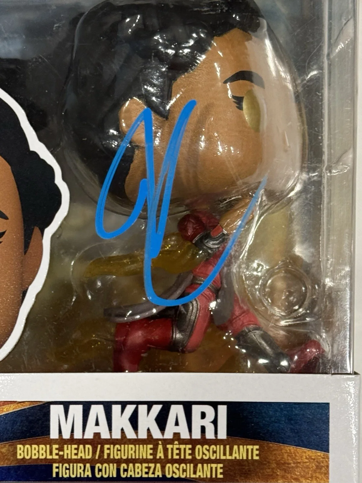 Lauren Ridloff — Lauren Ridloff Signed Marvel Eternals Makkari Funko Pop! #734 ACOA, изображение 2