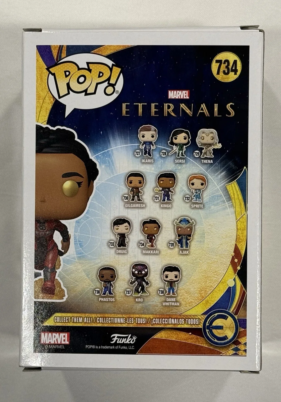Lauren Ridloff — Lauren Ridloff Signed Marvel Eternals Makkari Funko Pop! #734 ACOA, изображение 5