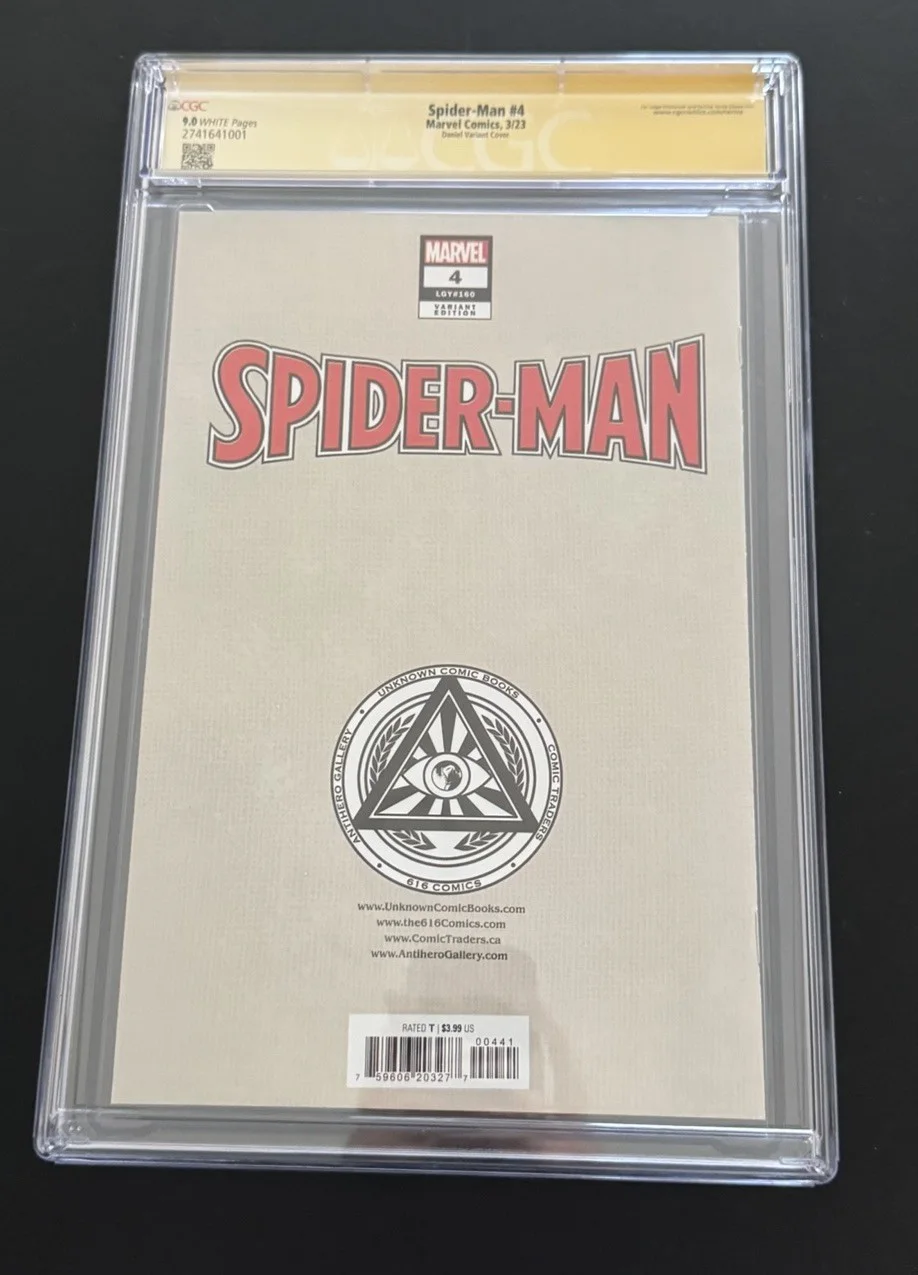 Hailee Steinfeld — HAILEE STEINFELD SIGNED SPIDER-MAN #4 COMIC CGC 9.0, image 4