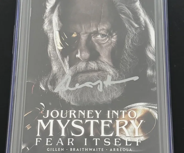 Anthony Hopkins — ANTHONY HOPKINS SIGNED THOR JOURNEY INTO MYSTERY #623 MARVEL COMIC CGC 9.2 RARE, изображение 2