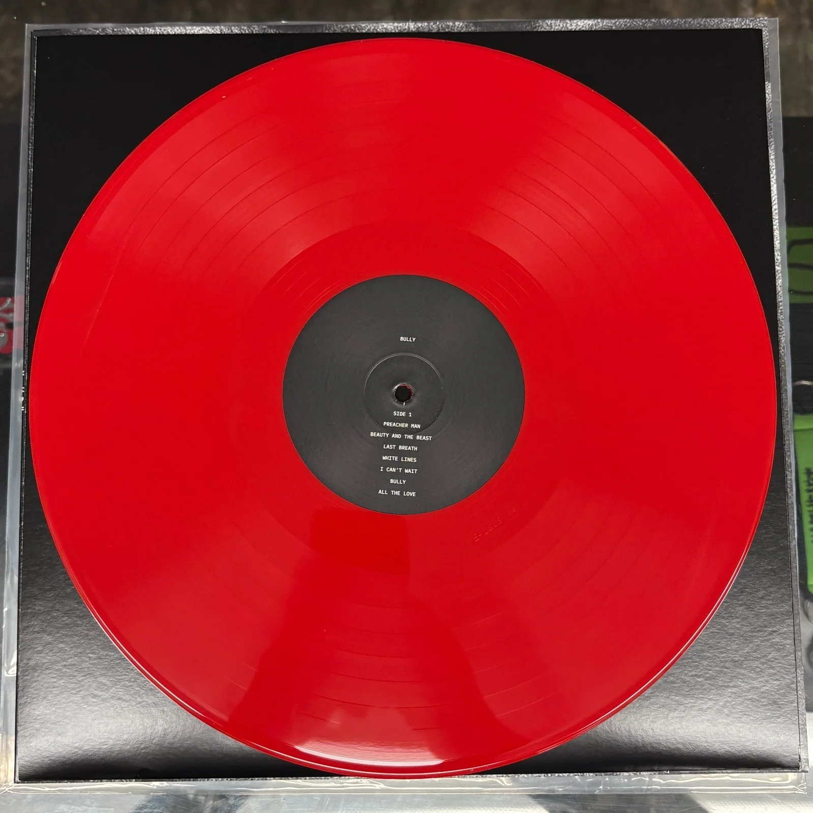Ye Kanye West Bully Vinyl SIGNED Autograph RED LP Rare SoFi First Press, image 3