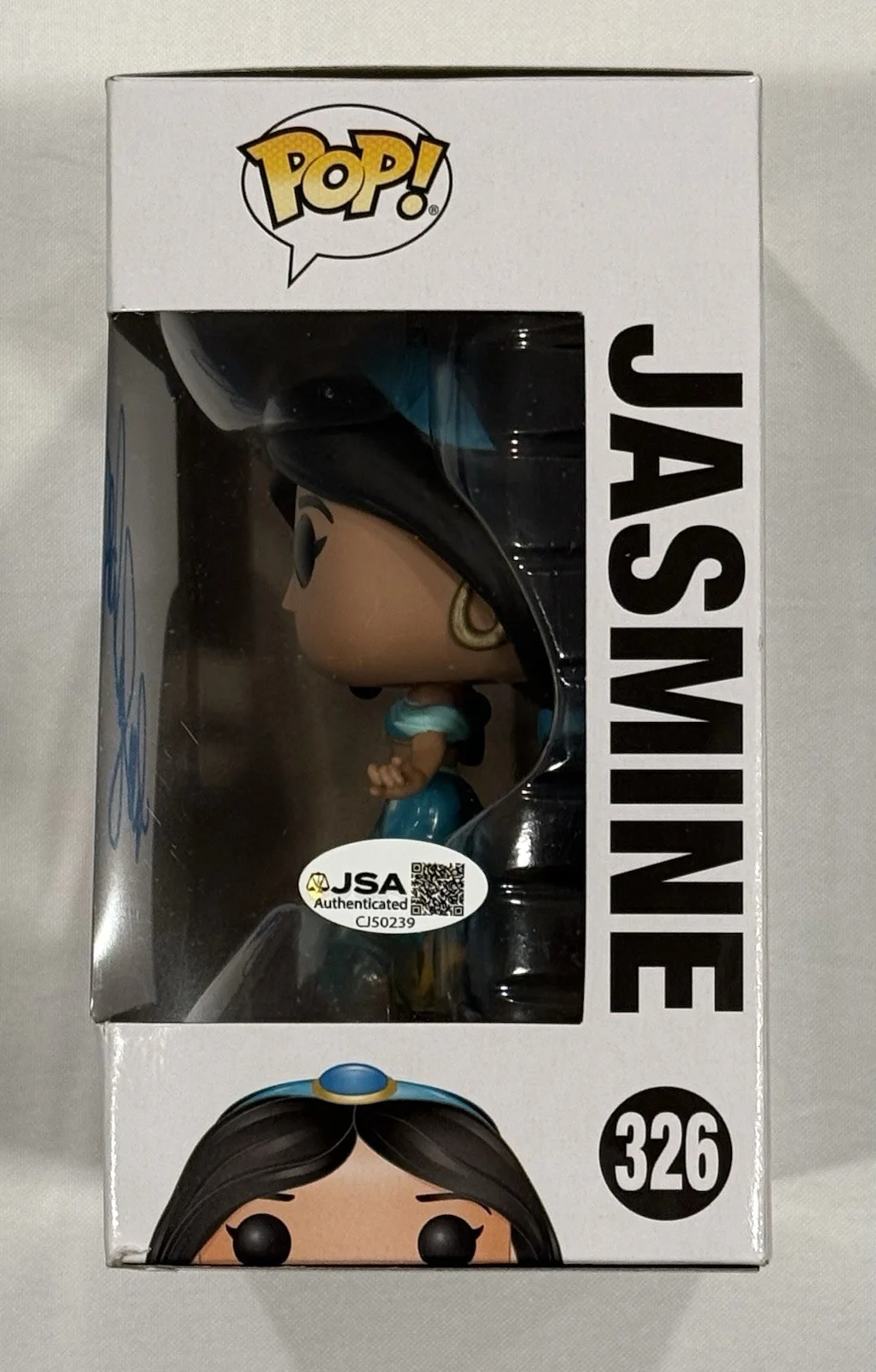 Lea Salonga — Lea Salonga Signed Jasmine Disney’s Aladdin Funko Pop! #326 JSA COA, изображение 3