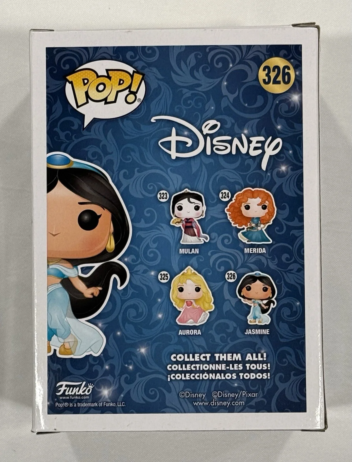 Lea Salonga — Lea Salonga Signed Jasmine Disney’s Aladdin Funko Pop! #326 JSA COA, изображение 4