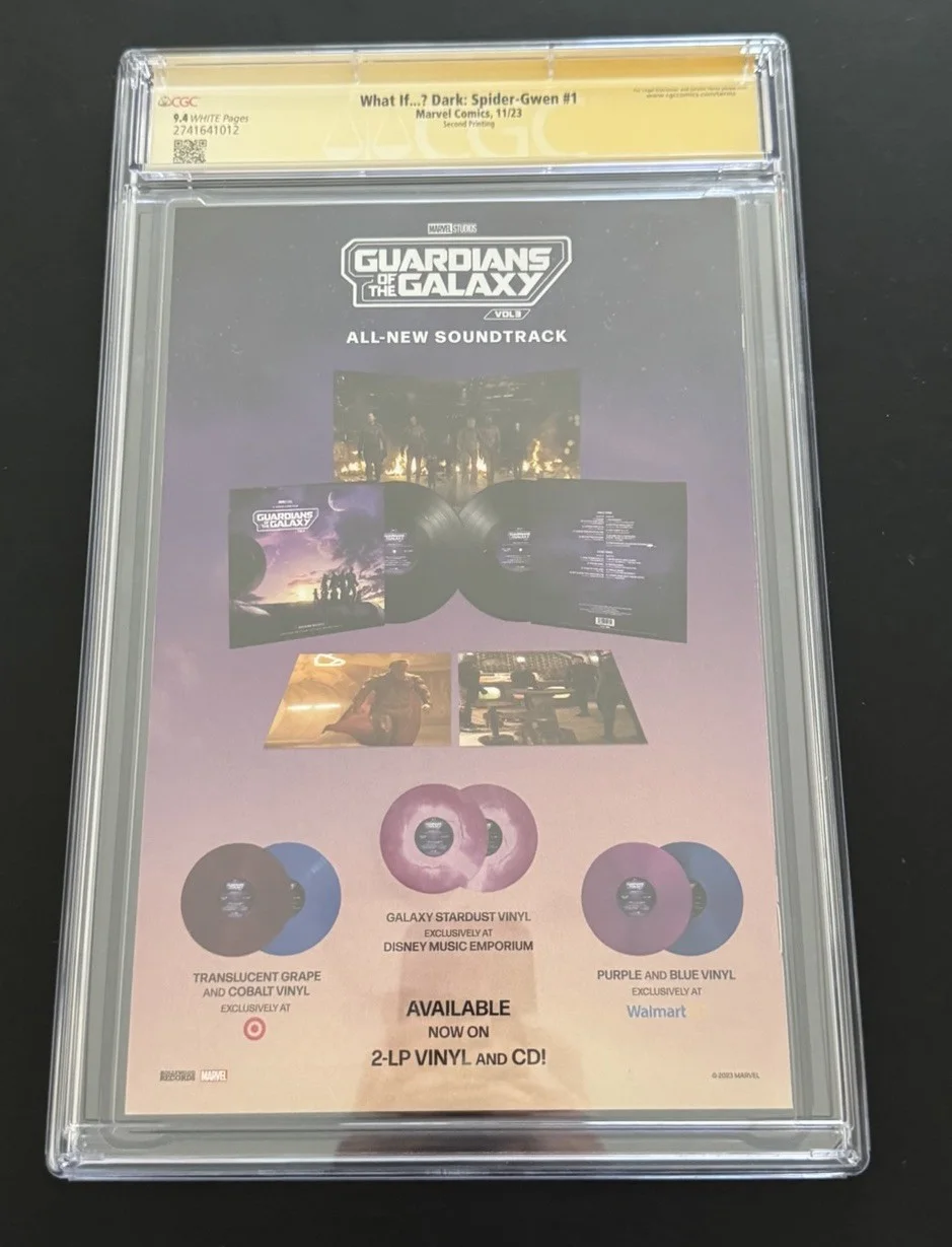 Hailee Steinfeld — HAILEE STEINFELD SIGNED WHAT IF? DARK SPIDER-GWEN #1 COMIC CGC 9.4 2, изображение 4