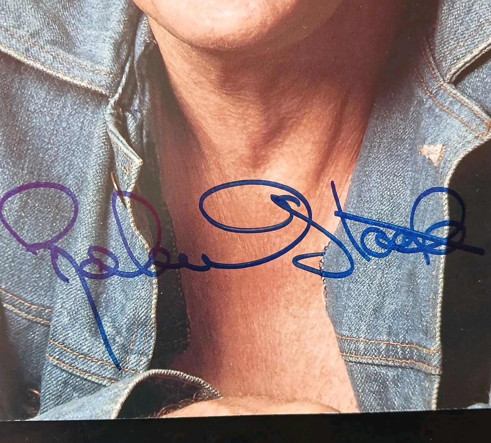 robert stack — robert stack signed 1980s book picture airplane! untouchables, image 2