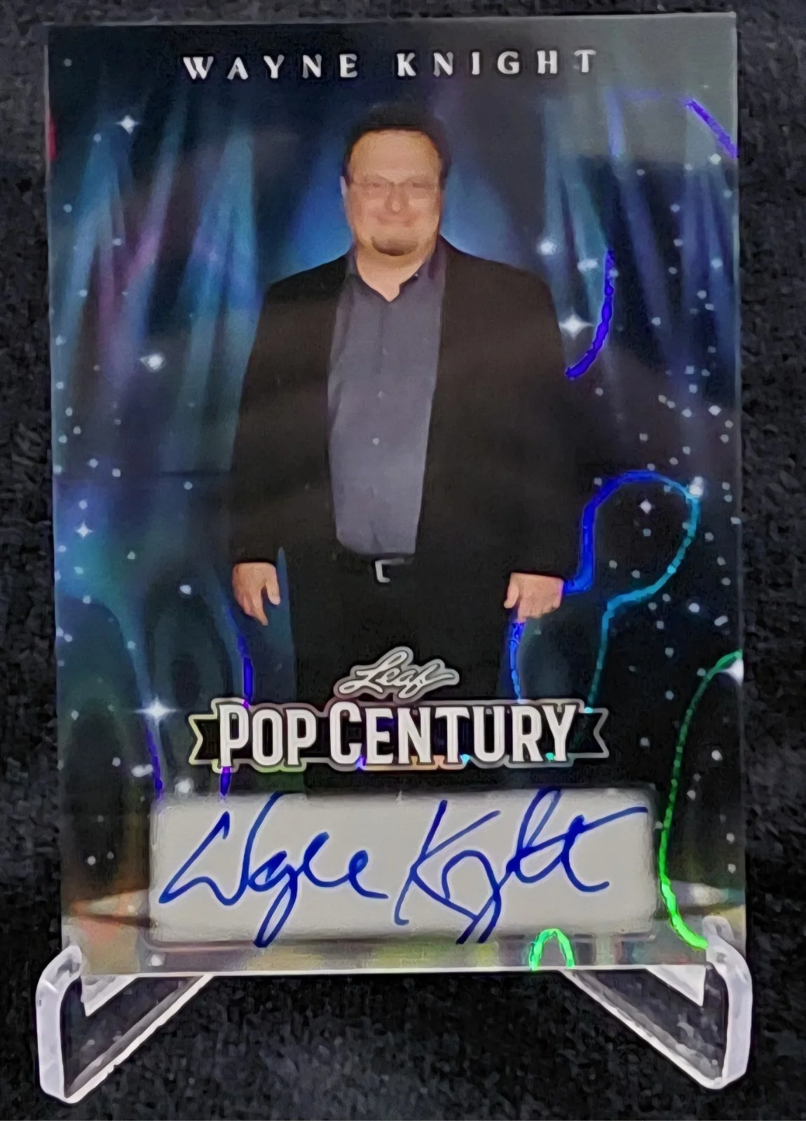 WAYNE KNIGHT — 2026 POP CENTURY. WAYNE KNIGHT. "NEWMAN" ON SEINFELD. AUTOGRAPH. SUPER PRIS. 1/1