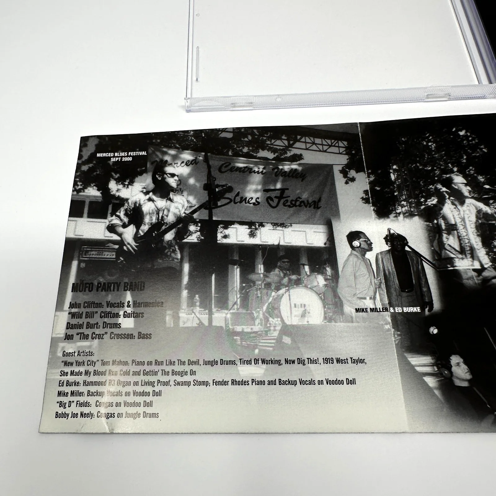 Signed Rare Mofo Party Band Voodoo Dolls and Jungle Drums CD Blues Rock Album, изображение 4