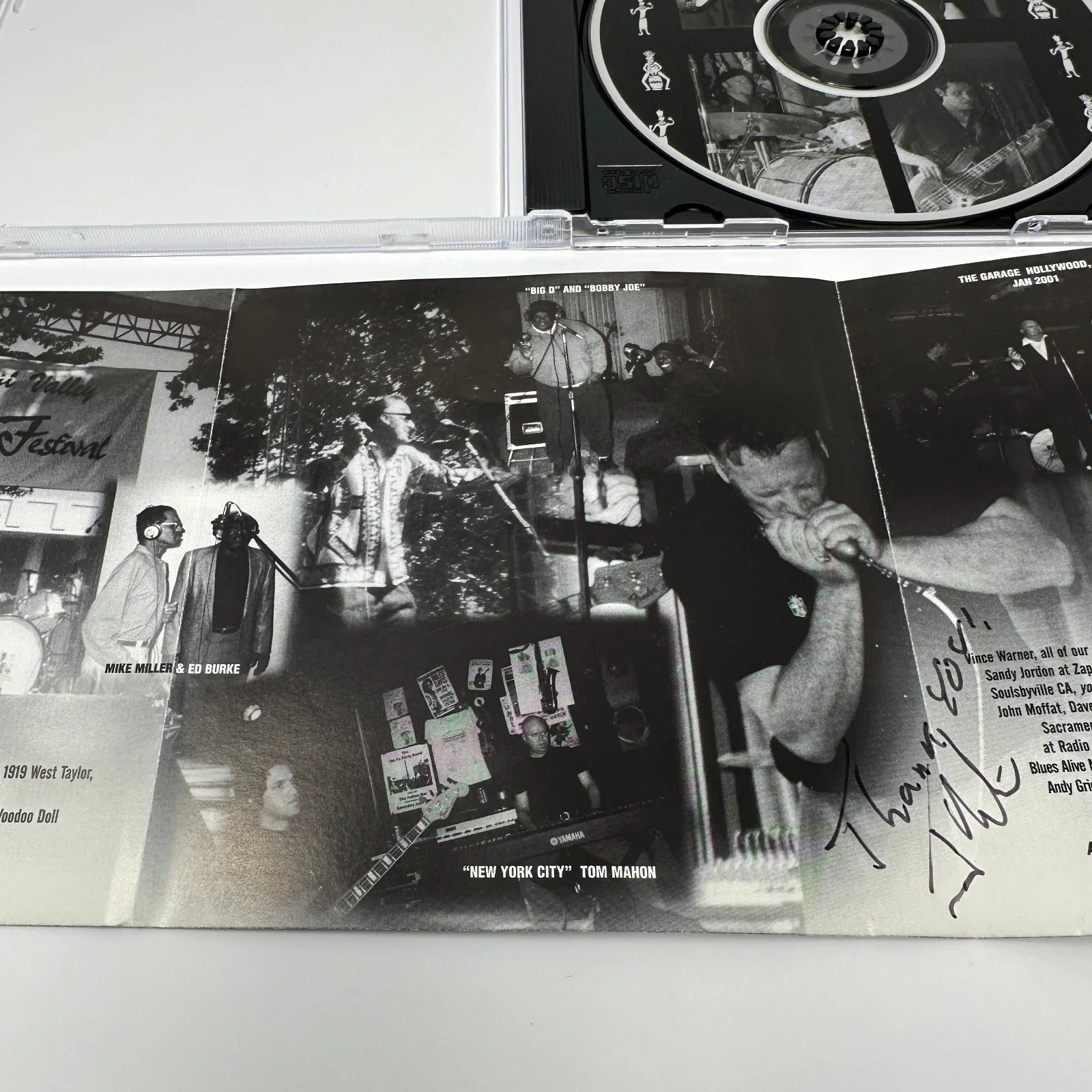Signed Rare Mofo Party Band Voodoo Dolls and Jungle Drums CD Blues Rock Album, изображение 5