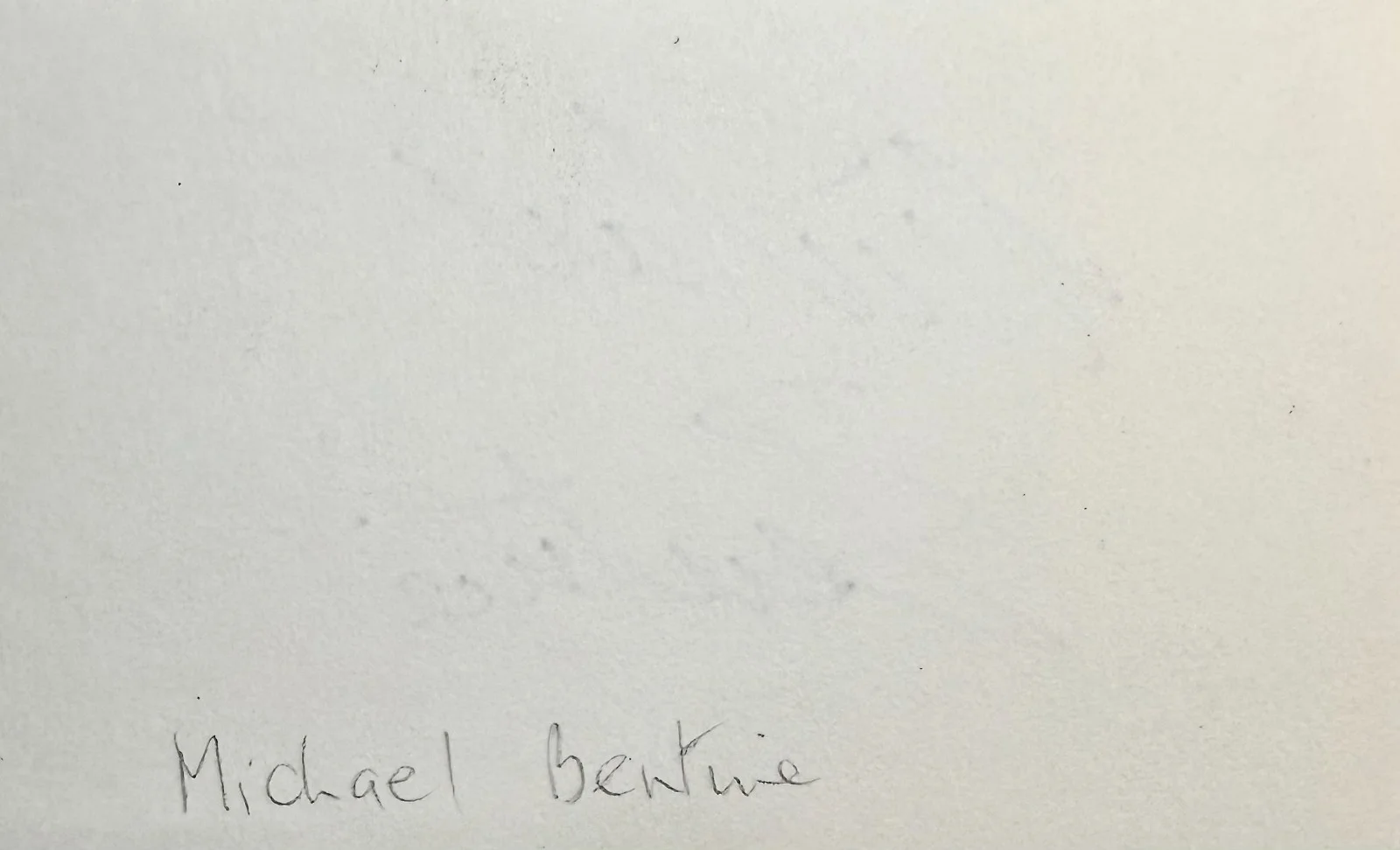 Michael Bentine — MICHAEL BENTINE Signed Autographed 3x5 INDEX CARD It's a Square World THE GOONS, изображение 2