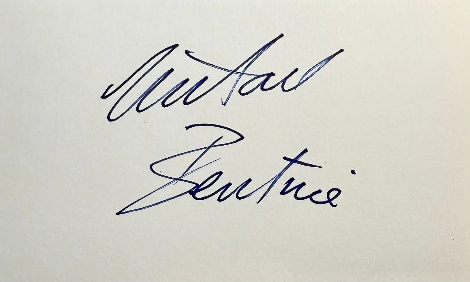 Michael Bentine — MICHAEL BENTINE Signed Autographed 3x5 INDEX CARD It's a Square World THE GOONS, изображение 3