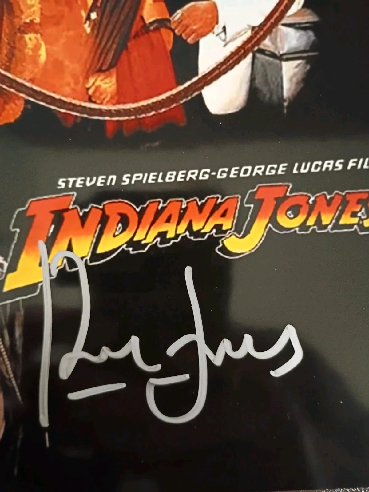 Harrison Ford — Harrison Ford Indiana Jones Signed 8x10 COA W/Matching Numbered Sticker, image 3
