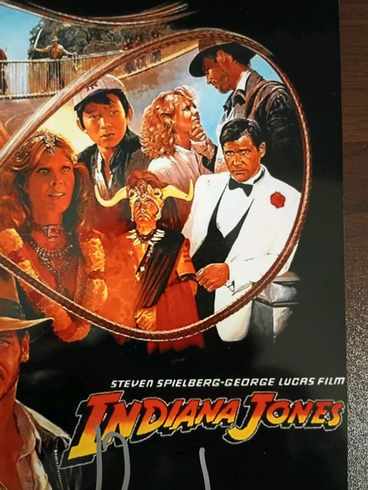 Harrison Ford — Harrison Ford Indiana Jones Signed 8x10 COA W/Matching Numbered Sticker, image 4