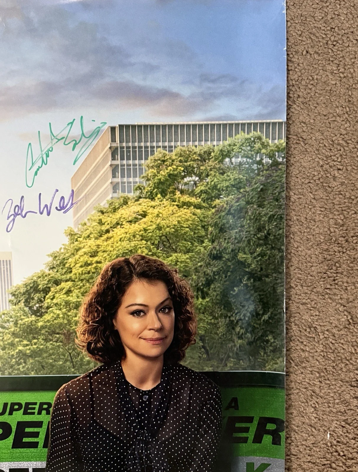 She-Hulk Original Poster Signed By Cast And Crew, image 4