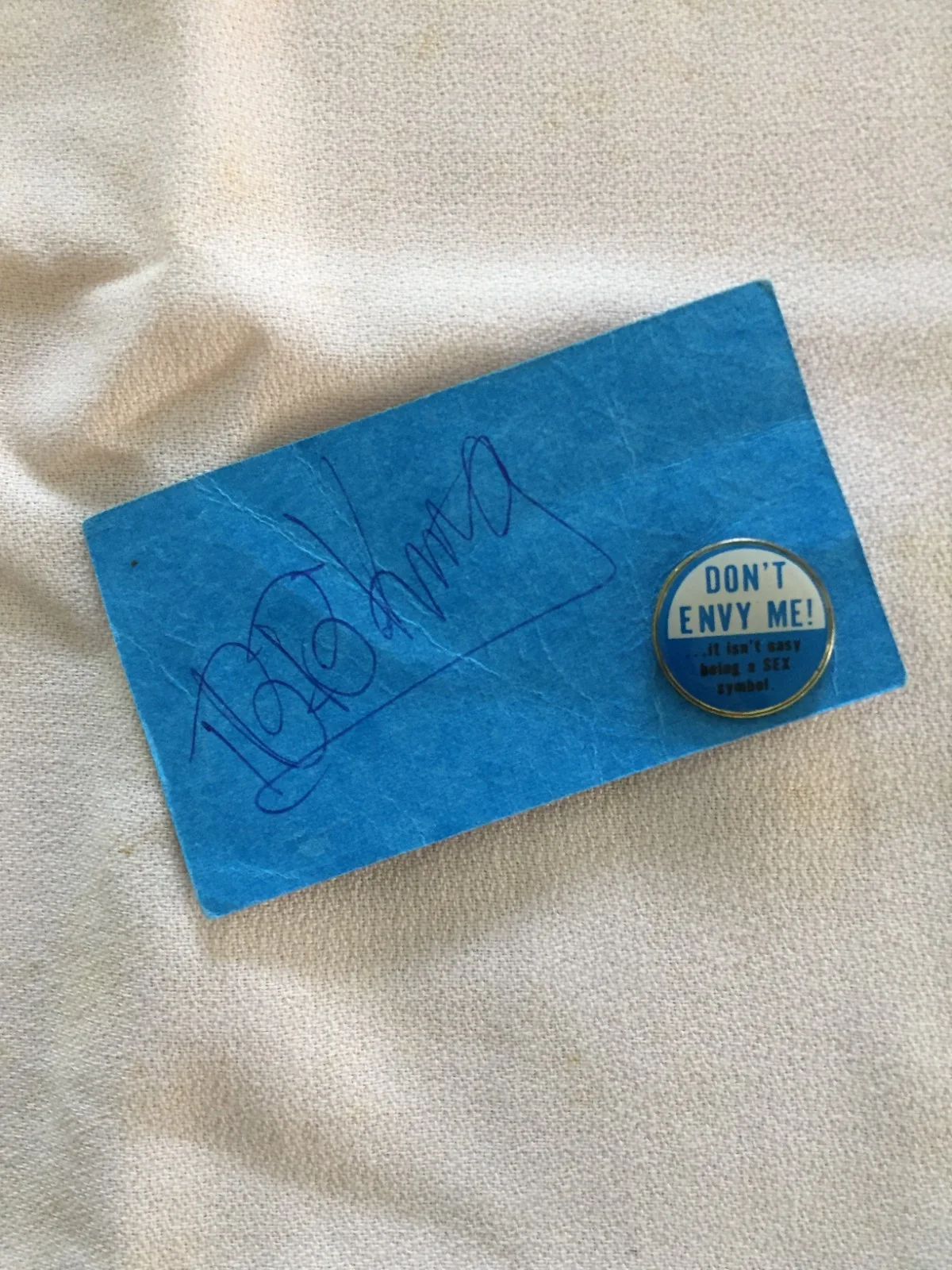 VINTAGE BLUES LEGEND BB KING HAND SIGNED (X2 TWICE) W/JSA LOA PLUS 2 OTHERS, изображение 3