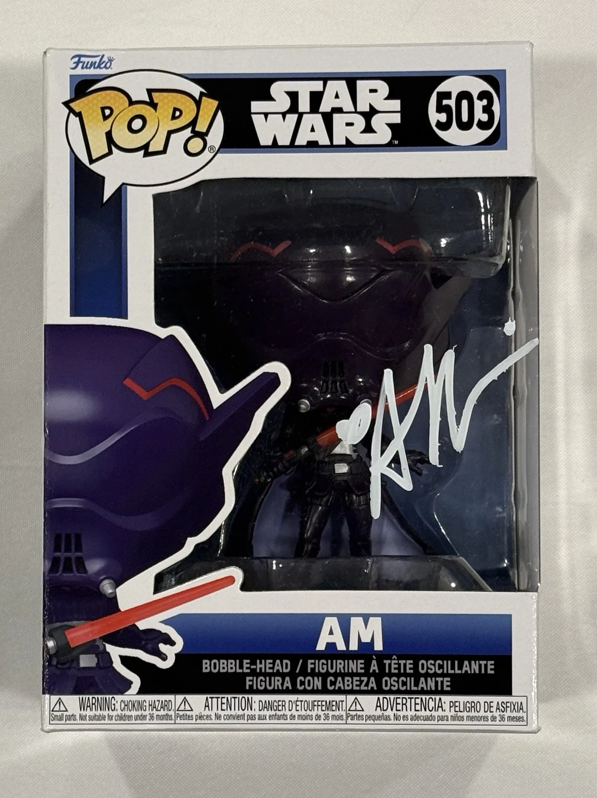 Alison Brie — Alison Brie Signed Star Wars Visions AM Funko Pop! #503 AutographCOA