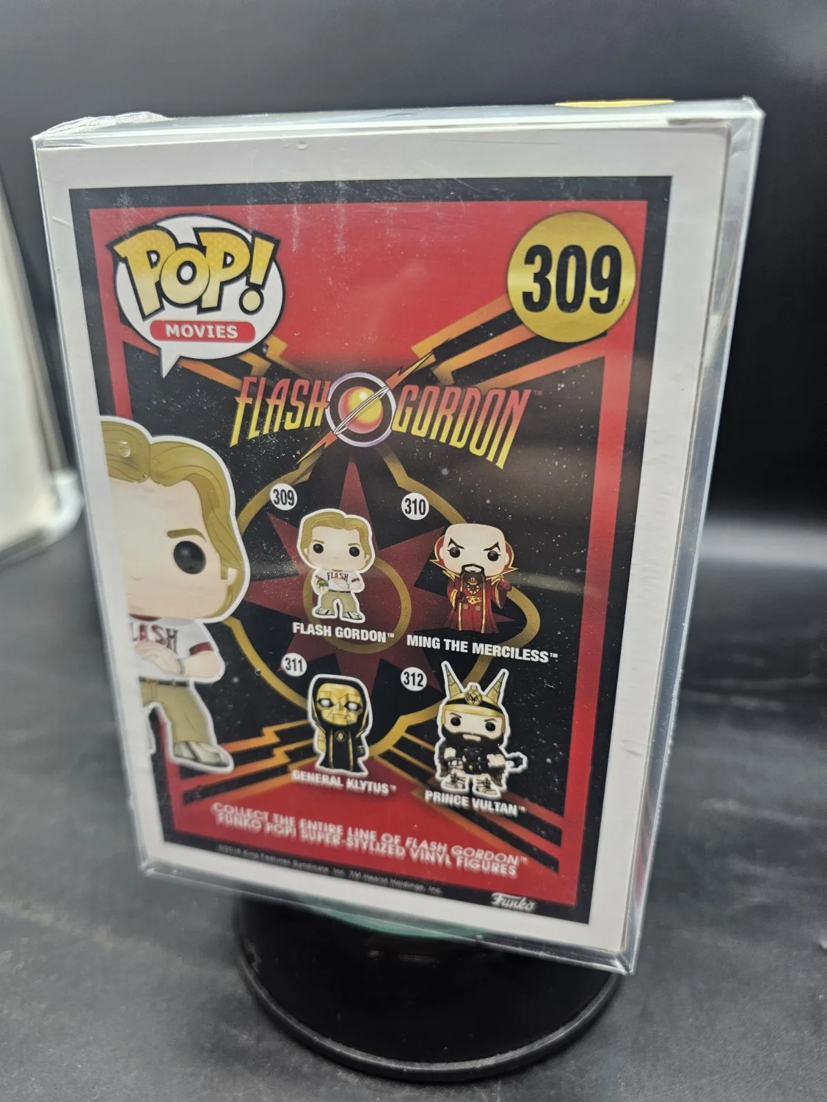 SAM JONES — SAM JONES Signed FLASH GORDON FUNKO POP #309 Autographed, image 5