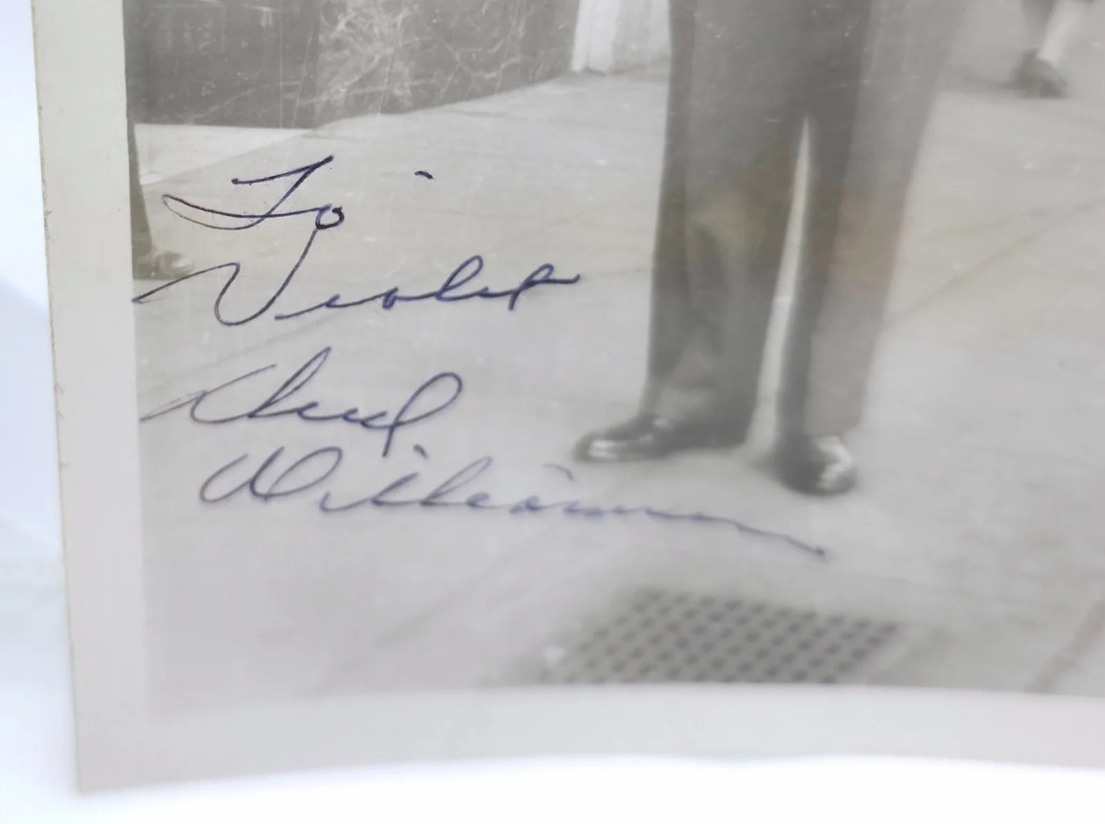 Vintage Hand Signed Photo Autograph Don Williamson Whats the Name of That Song, изображение 2