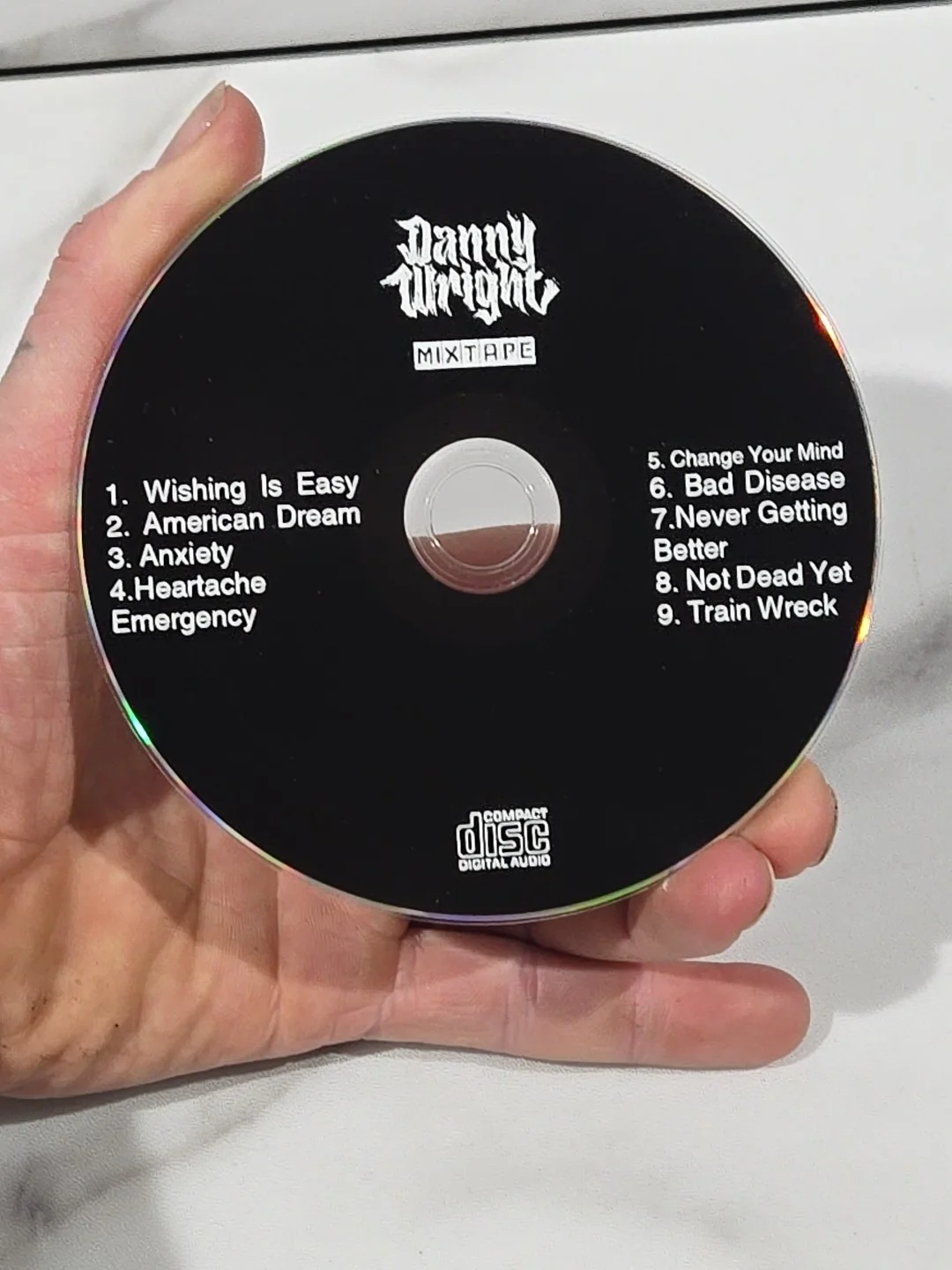 Autographed Danny Wright Cd, image 4