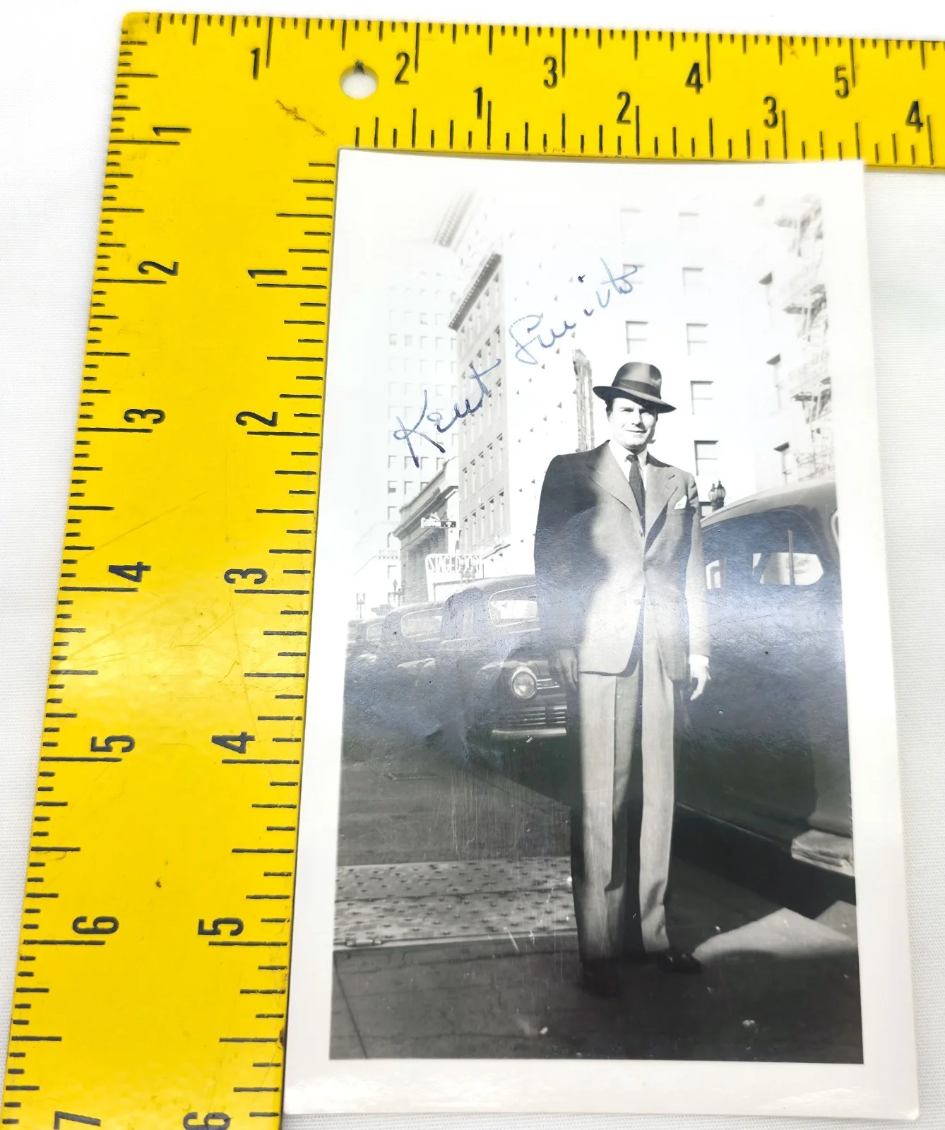 Kent Smith — Early Vintage 1950s B&W Hand Signed Candid Photo Autograph Kent Smith, изображение 4