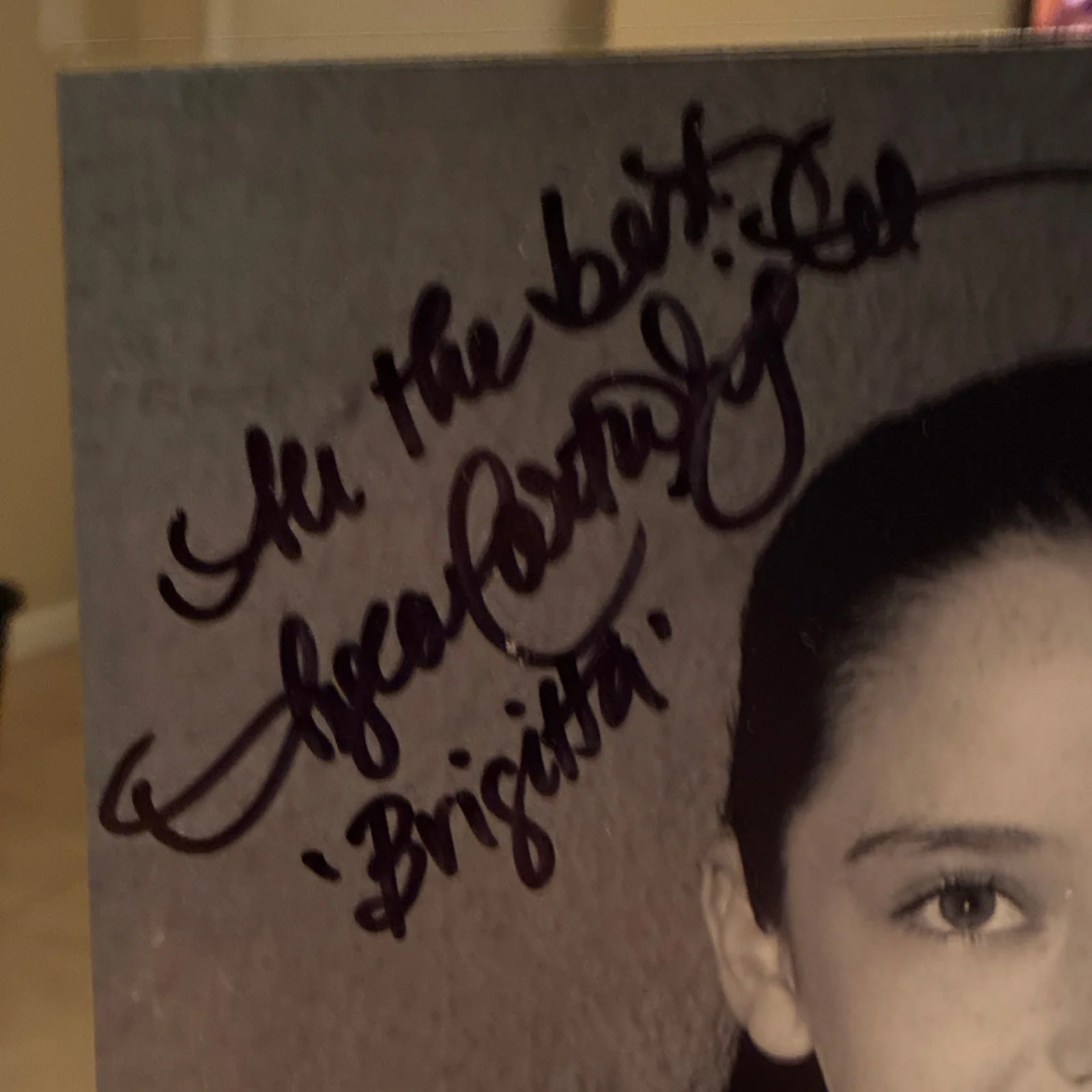 Original Autographed 8x10 Movie Photograph 'Brigitta', изображение 3