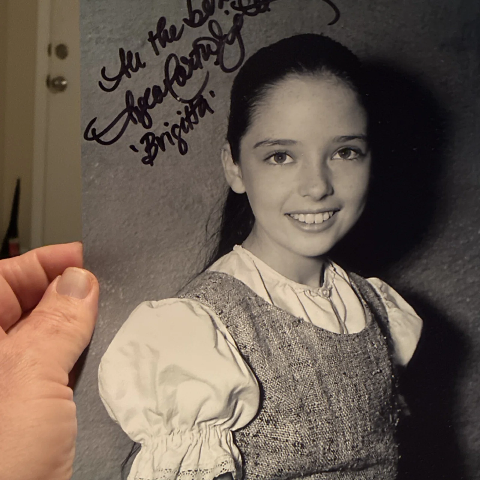 Original Autographed 8x10 Movie Photograph 'Brigitta', изображение 4