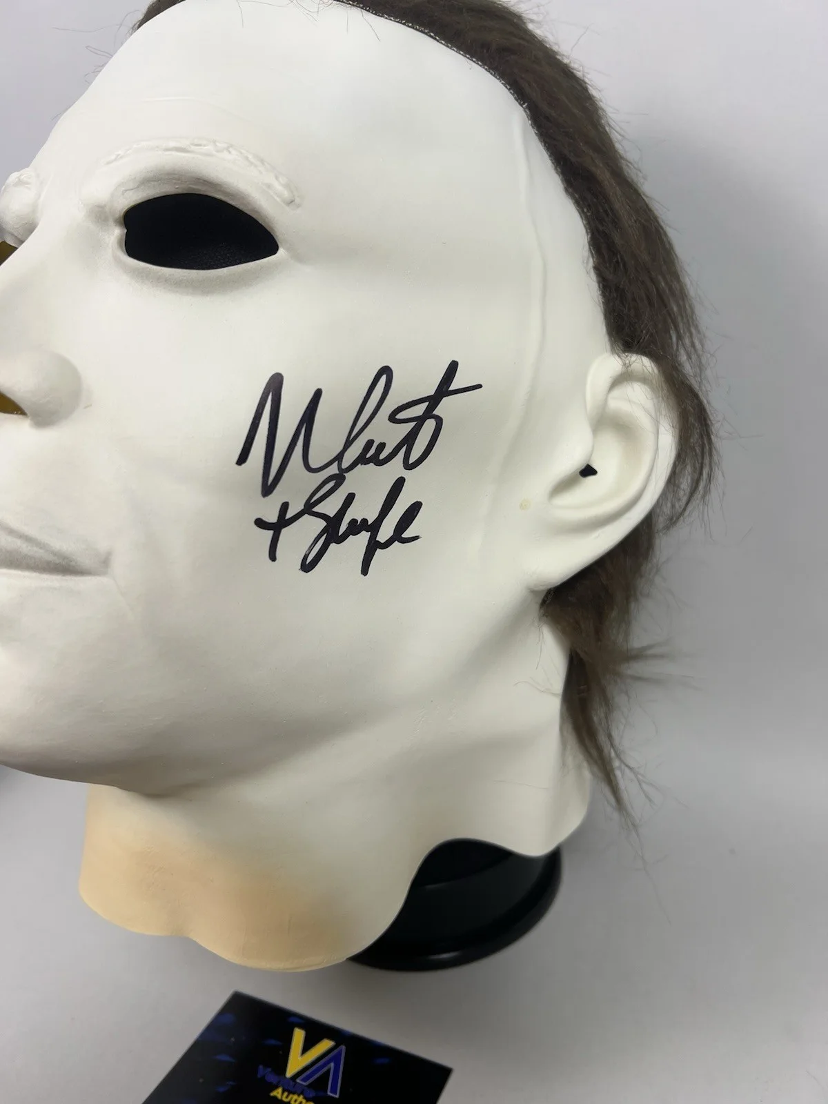 John Carpenter, Nick Castle — John Carpenter + Nick Castle Signed Halloween Michael Myers Mask w/ JSA WITNESS, изображение 5