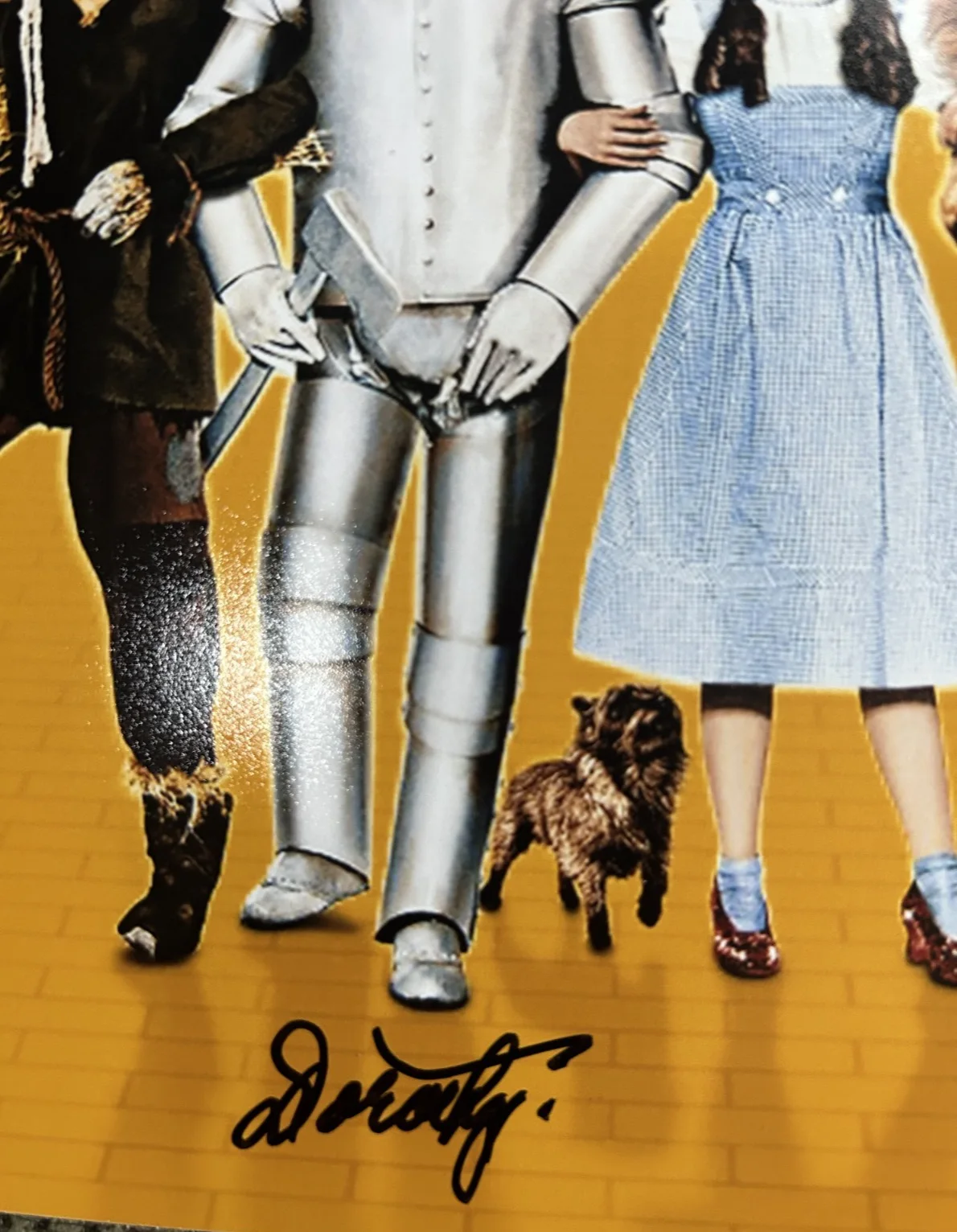 Dorothy Barrett — Dorothy Barrett 8x10 Wizard of Oz Emerald City Manicurists signed Dorothy PSADNA, изображение 5