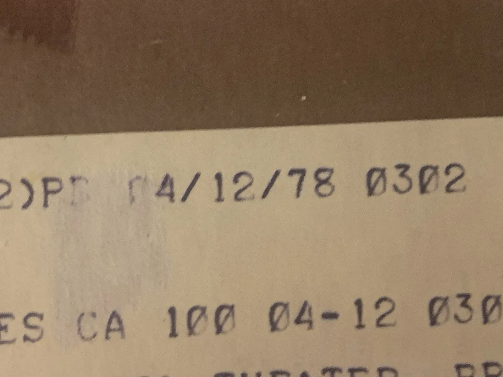 Vincent Price Estate Sweet Telegram To Vincent From Director Joe Hardy! 17t, изображение 2