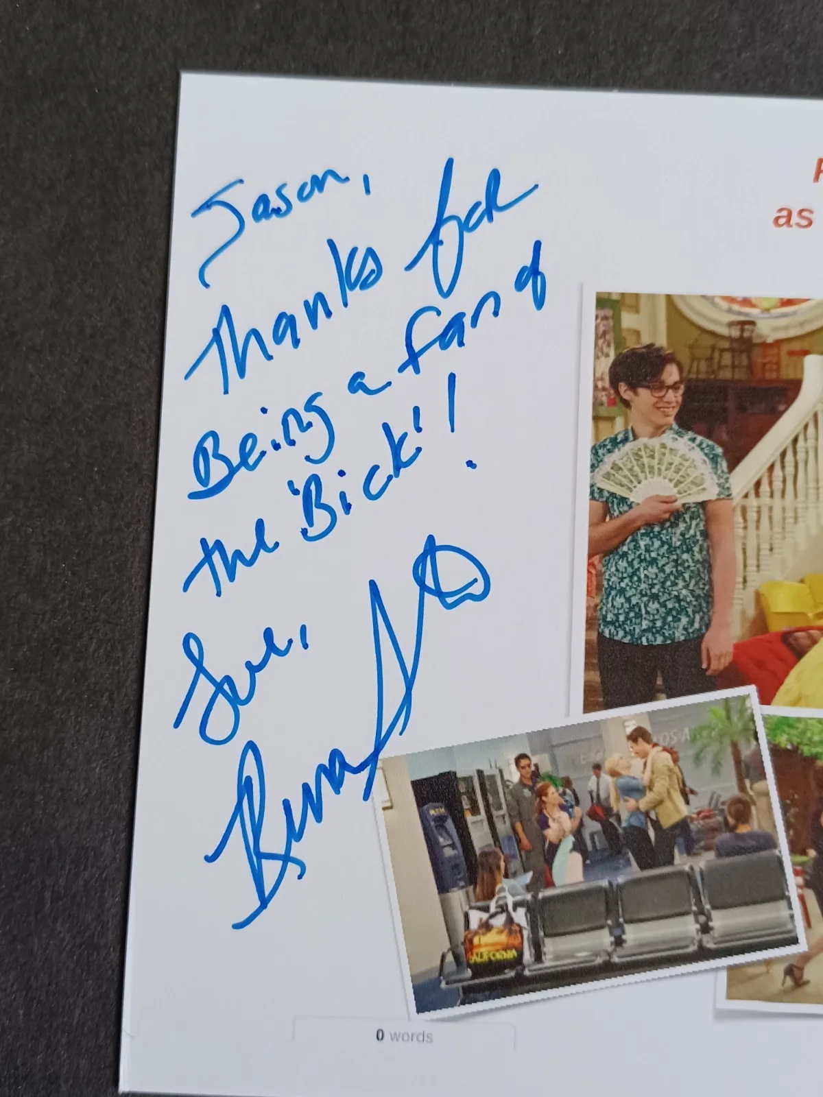 Rena Strober Signed 4x6 Photo - Liv & Maddie, image 2