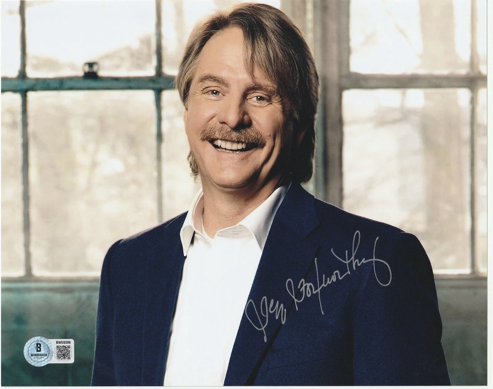 Jeff Foxworthy — Jeff Foxworthy autographed signed 8x10 photo Beckett BAS COA Comedy Blue Collar