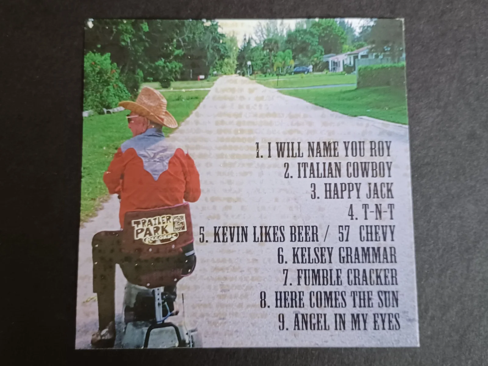 Bobby Pignato Signed One Dog's Opinion CD Booklet, image 4