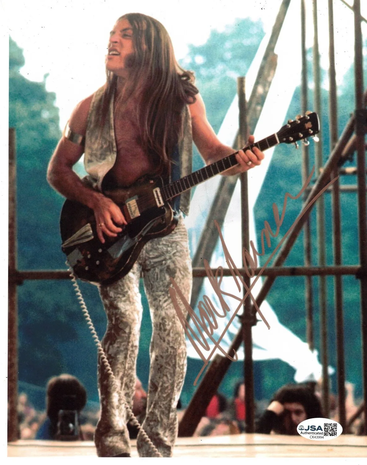 Mark Farner Signed 8x10 Photo Autographed, Grand Funk Railroad, Singer, JSA COA, изображение 2