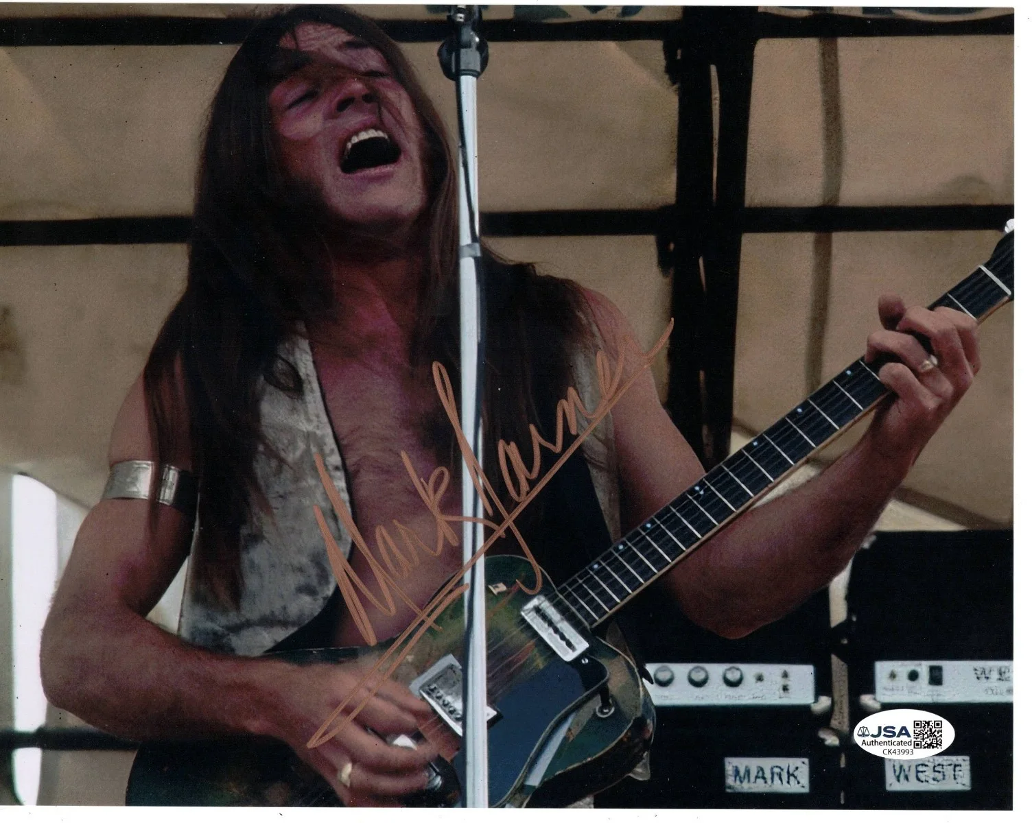 Mark Farner Authentic Signed 8x10 Photo Autograph, Grand Funk Railroad, JSA COA, изображение 2