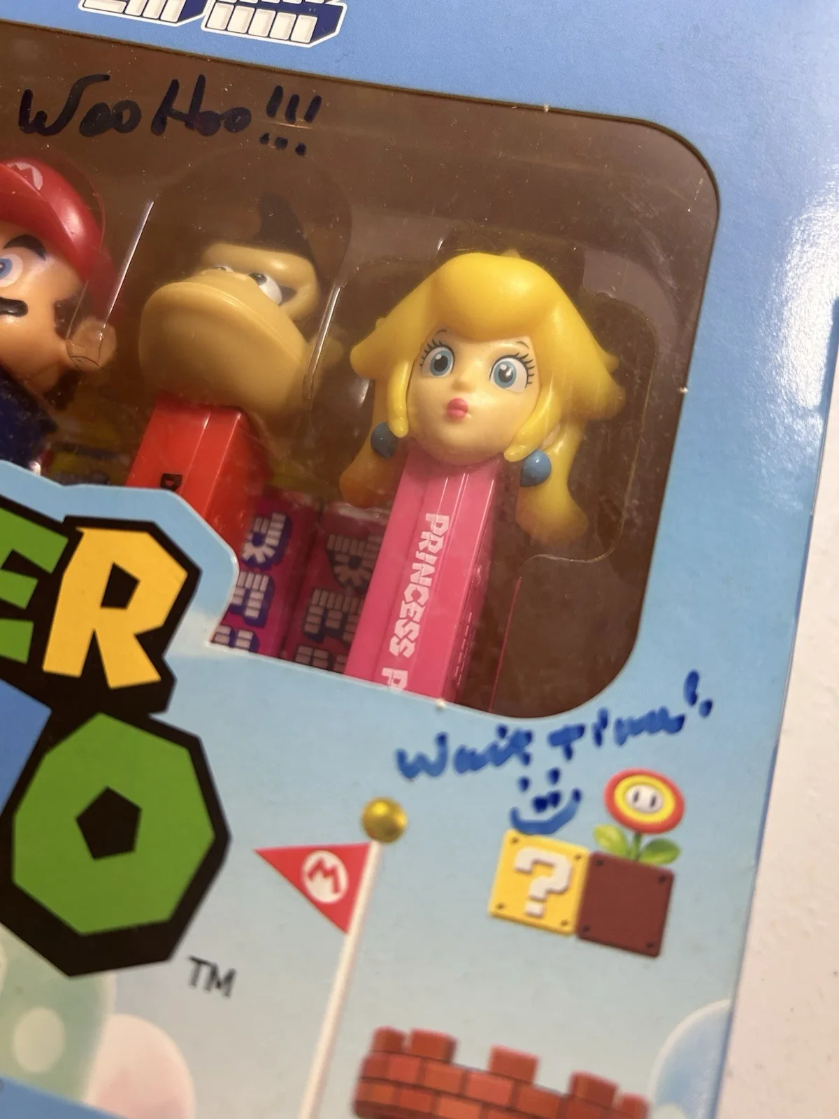 Charles Martinet SIGNED Super Mario PEZ Gift Set - In-Person Autograph - Sealed, image 5