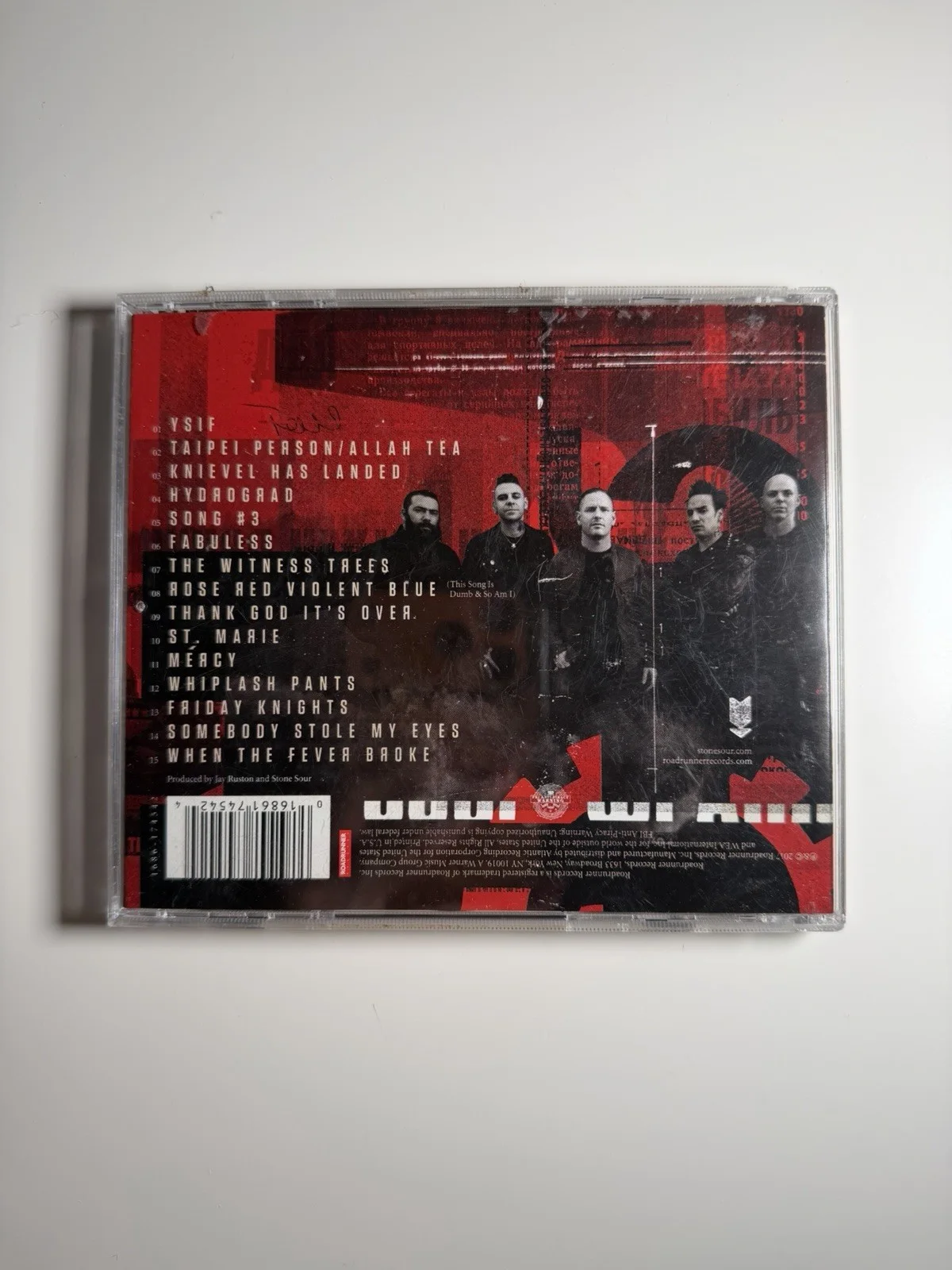 Stone Sour Hydrograd Autographed Original CD and Booklet Rock Band, image 2