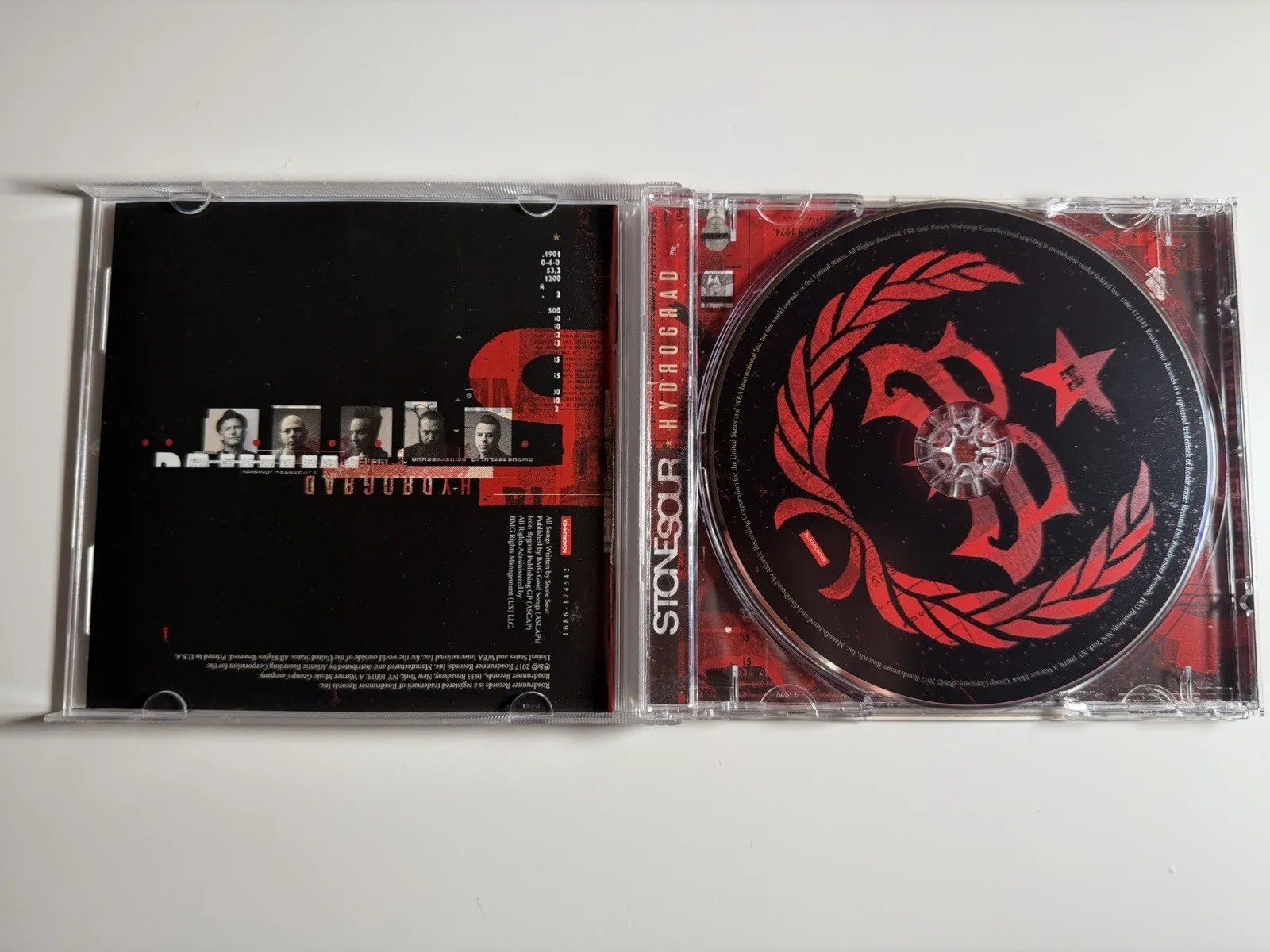 Stone Sour Hydrograd Autographed Original CD and Booklet Rock Band, image 3