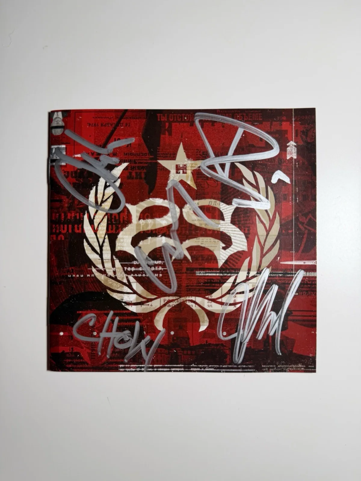 Stone Sour Hydrograd Autographed Original CD and Booklet Rock Band, image 4