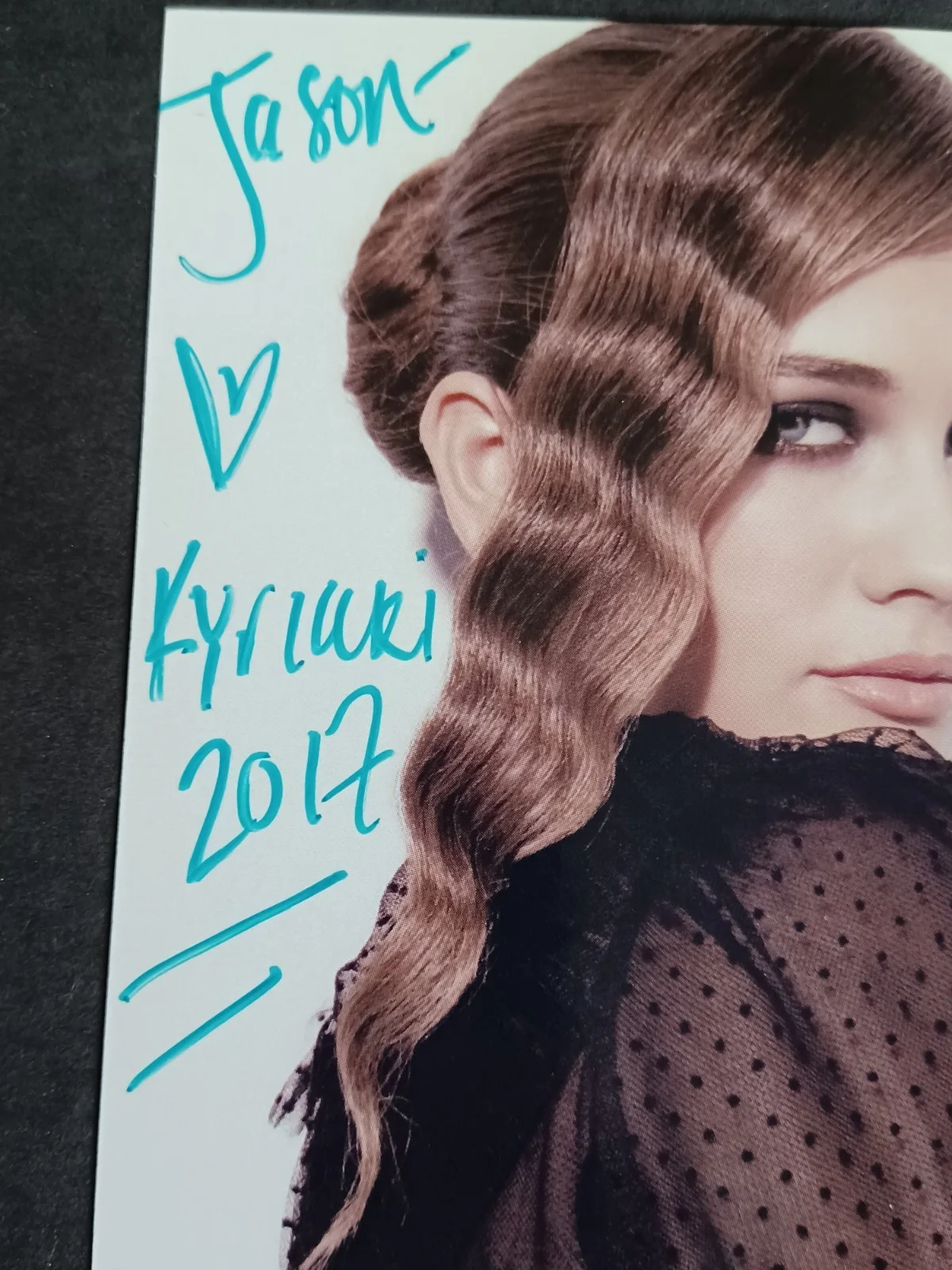 Katie (Kyriaki) Chonacas Signed 5.5" x 8.5" Photo - It's Always Sunny, CSI, изображение 2